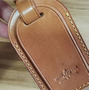 Louis Vuitton luggage tag set